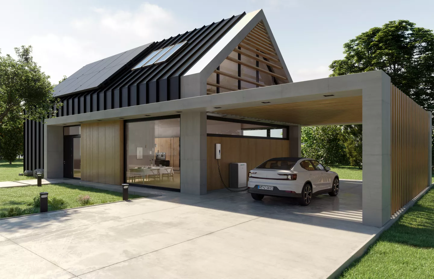 House with SENEC.360 products