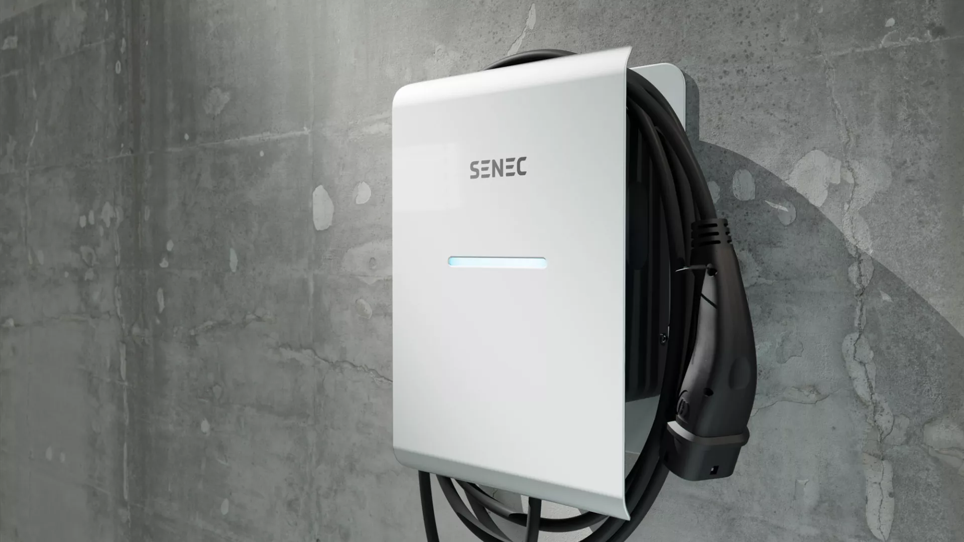 SENEC.Wallbox pro s von rechts